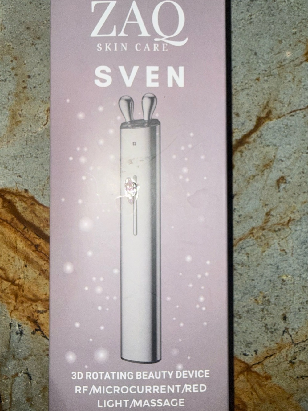 Sven White 3D Rotating Facial Sculpting Device